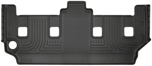 Chrysler Town & Country Floor Liner - Rear - 3rd Row - Husky Liners - WeatherBeater - Black - `08-`12